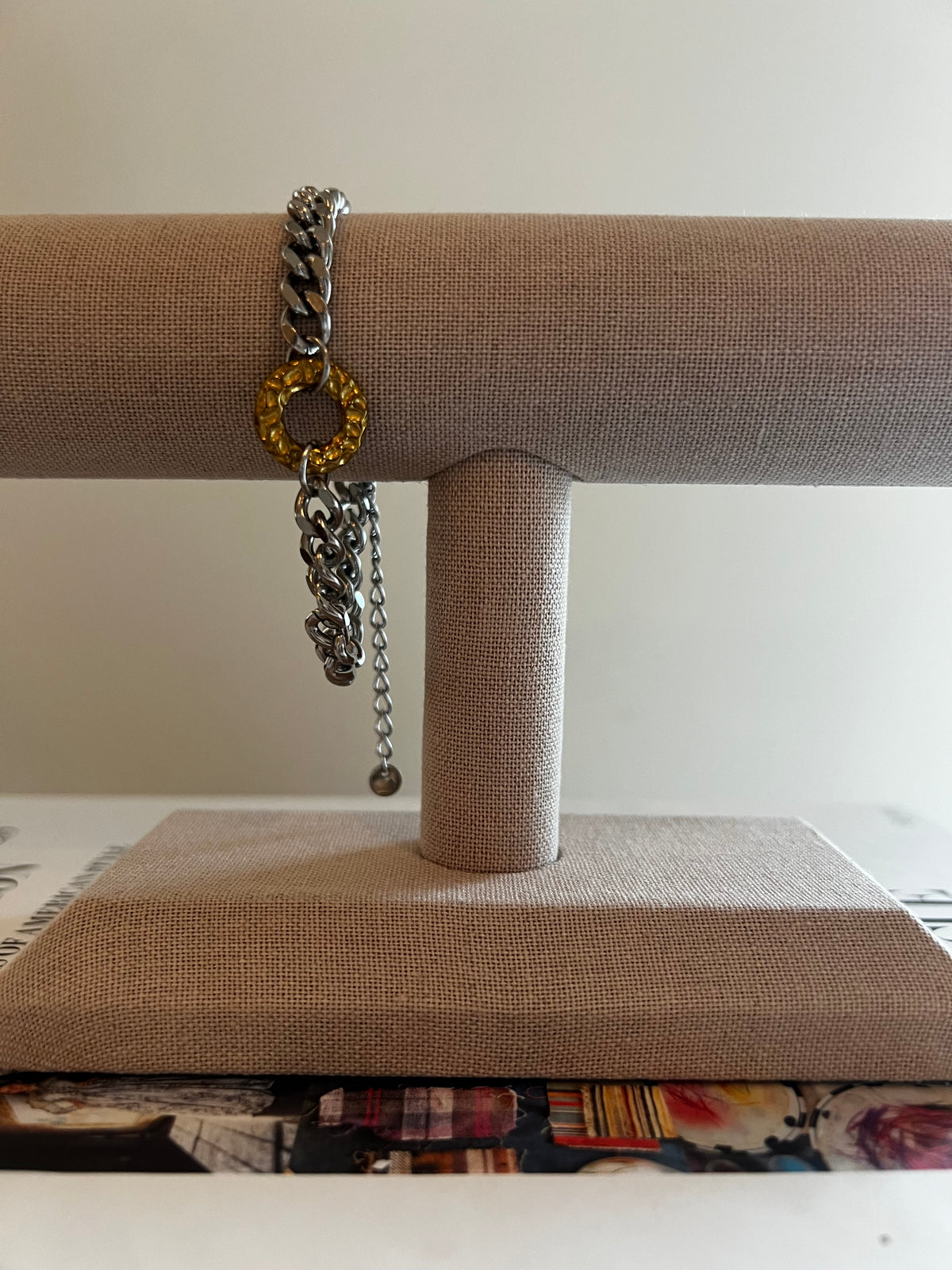 Molten Cuban chain bracelet