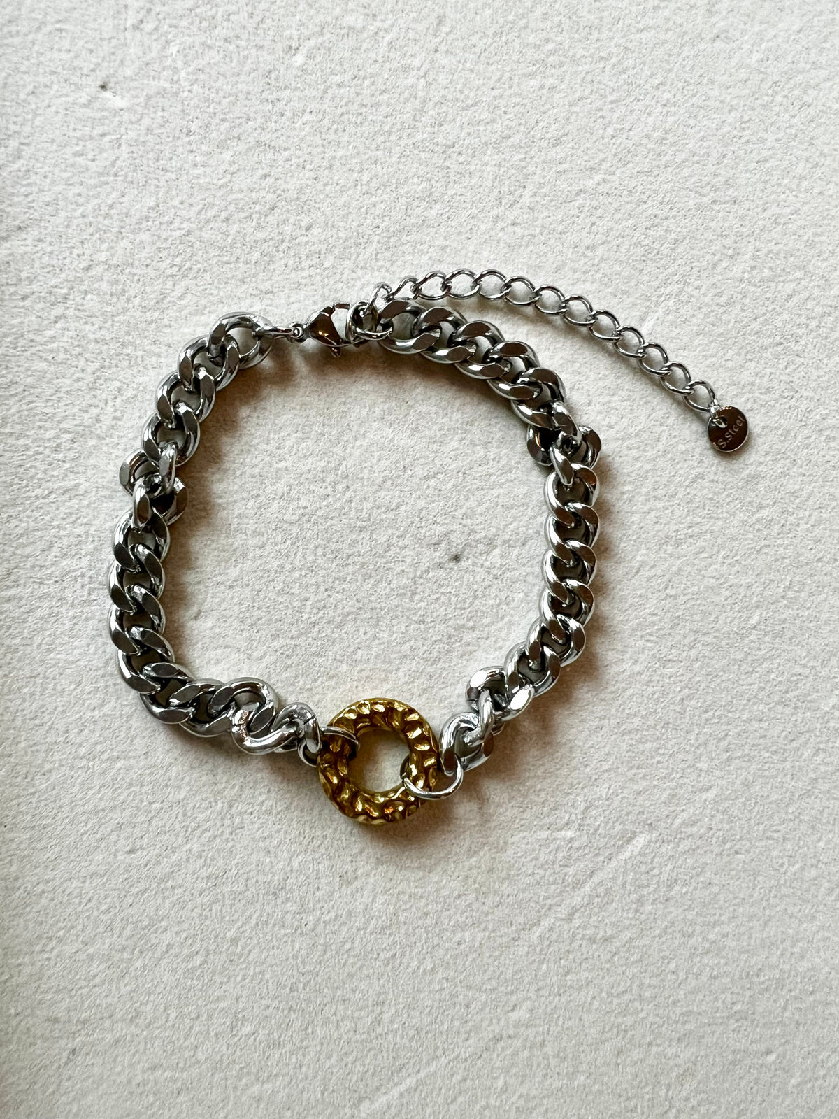 Molten Cuban chain bracelet