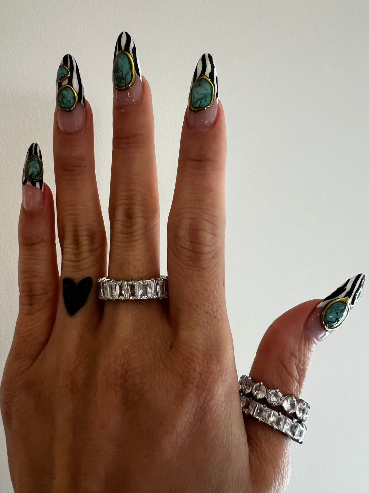 Emerald Eternity Band Ring